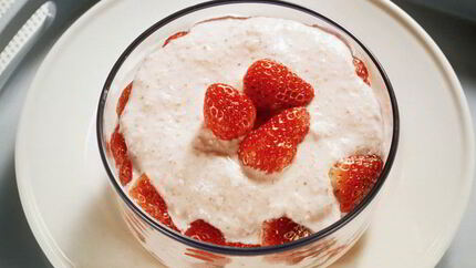 Творожный мусс с желатином