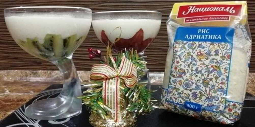 Рецепт нежного рисово-творожный десерт