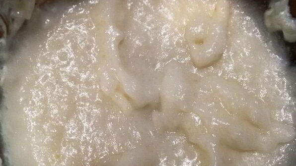 нежный рисово-творожный десерт