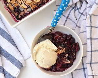 Овсяный крамбл