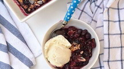 Овсяный крамбл