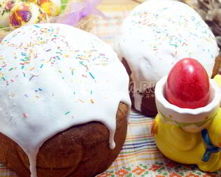 Кулич пасхальный Маковый