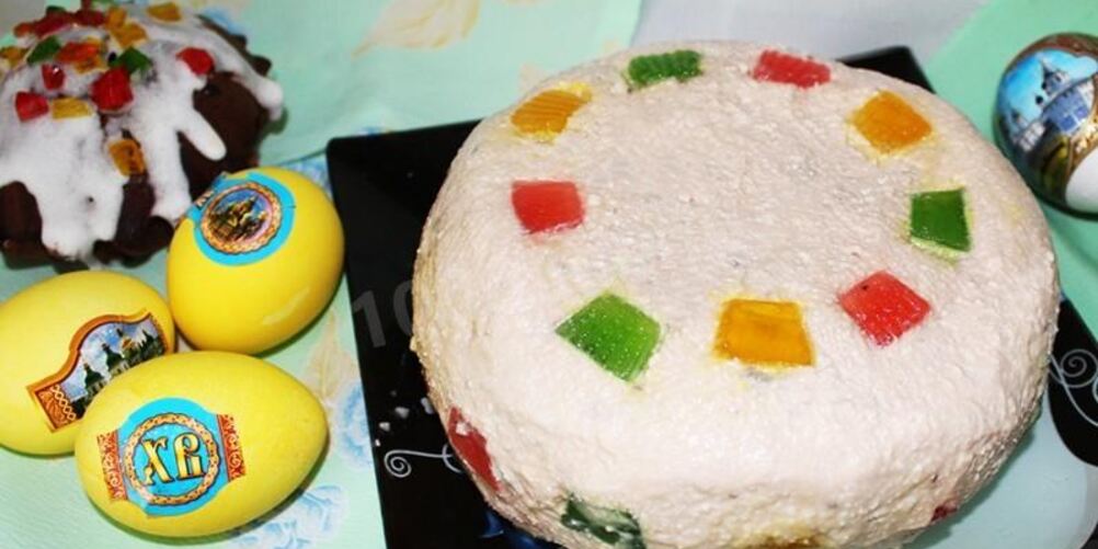 Рецепт пасхи шоколадной без яиц