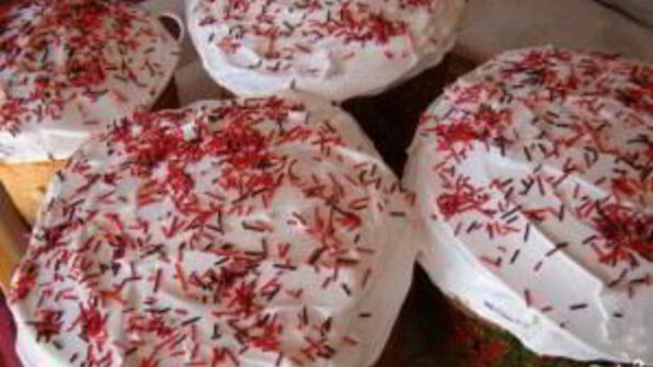 пасха со взбитыми белками