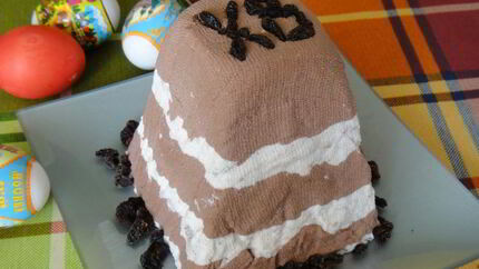 Пасха со взбитыми сливками