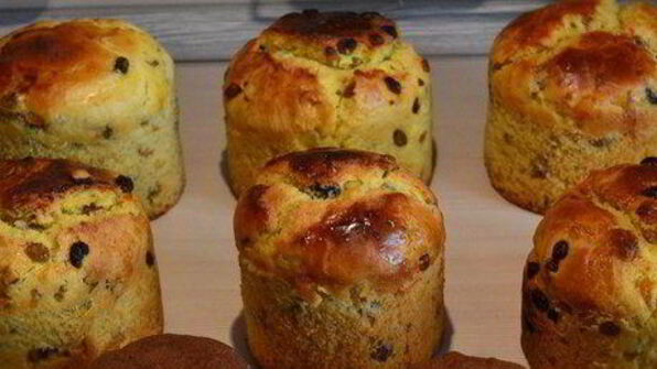 пасхальный кулич-бриошь