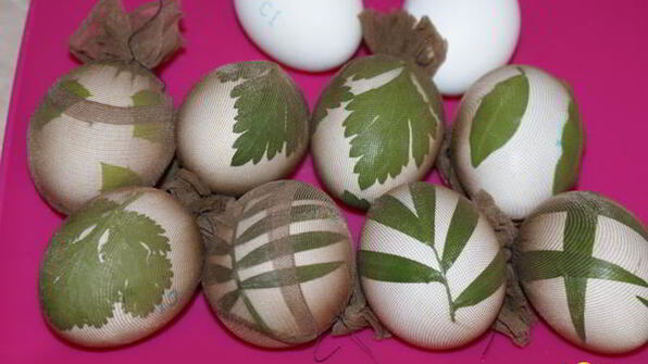 пасхальные яйца