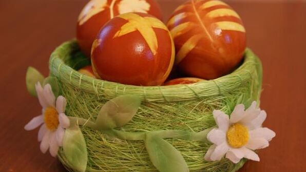 пасхальные яйца