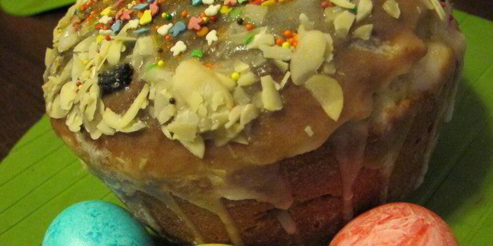 Рецепт праздничного кулича