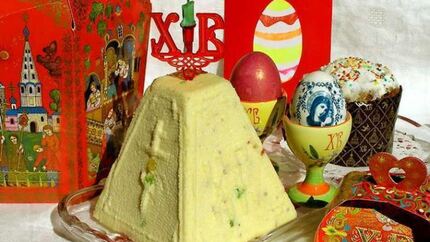 Царская творожная пасха