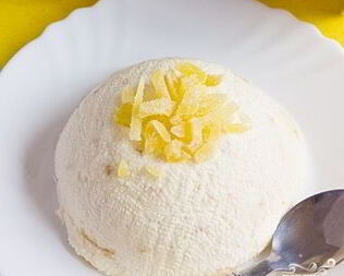 Творожная пасха лимонно-имбирная