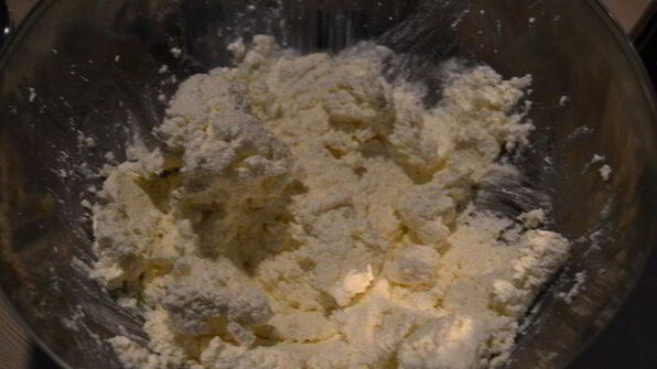 творожный бездрожжевой кулич