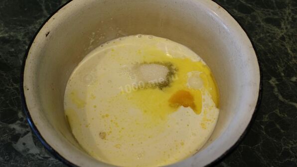 ванильно шоколадная полосатая заварная пасха