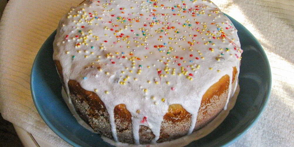 Рецепт весеннего кулича