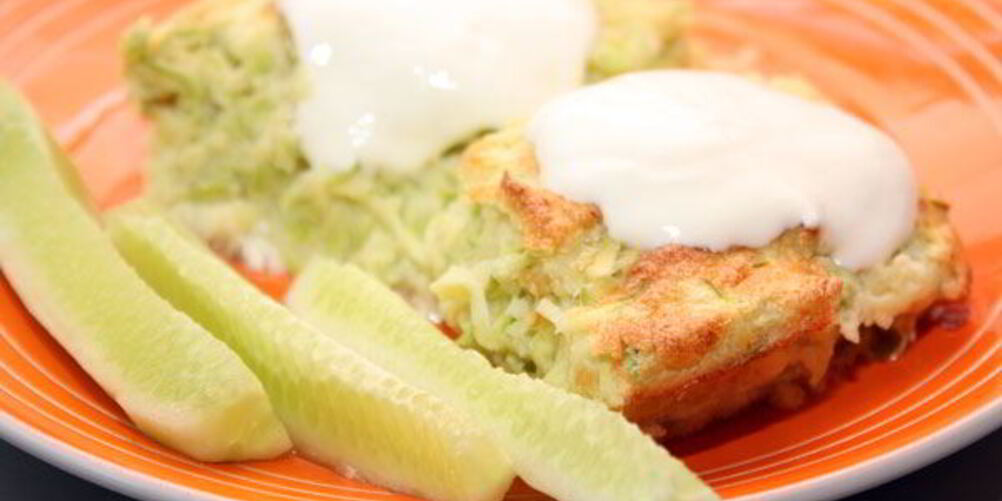 Рецепт пудинга из кабачков