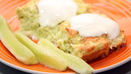 Пудинг из кабачков