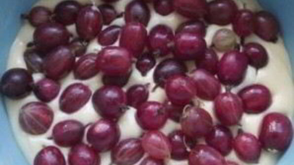 пудинг с крыжовником