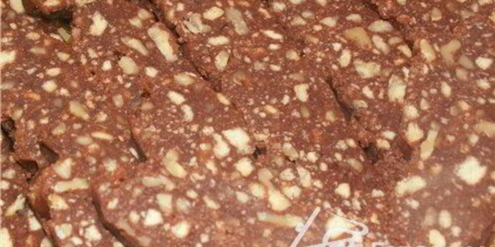 Рецепт шоколадной колбасы