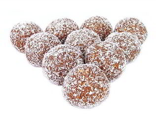 Шоколадные трюфели с карри и манго