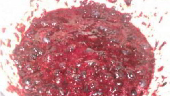 черничное суфле