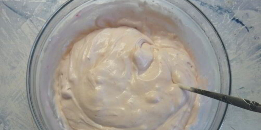 Рецепт йогуртового суфле для торта