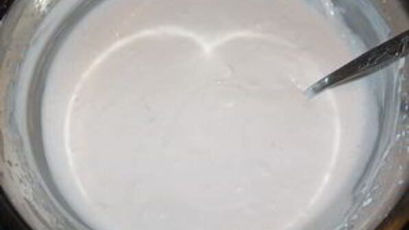 клубнично-йогуртовое суфле