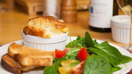 Крабовое суфле