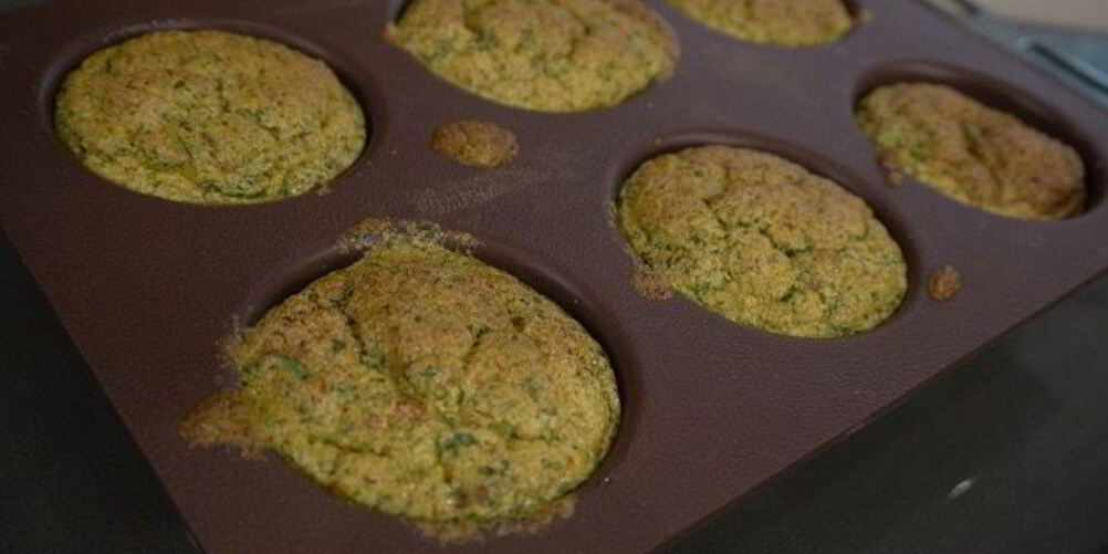 Рецепт овощного суфле с беконом