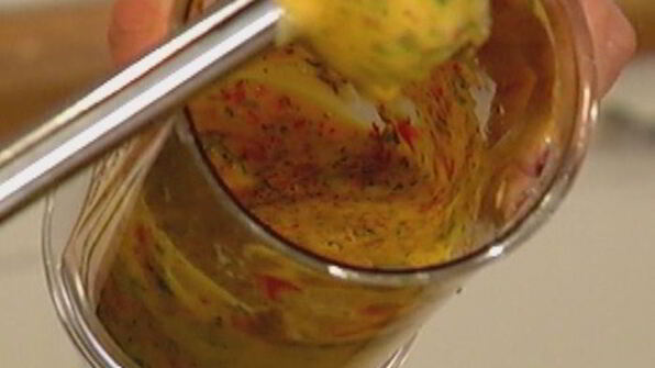 овощное суфле с беконом