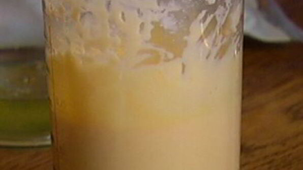 сливочное суфле с красной икрой