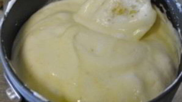 суфле из голубого сыра