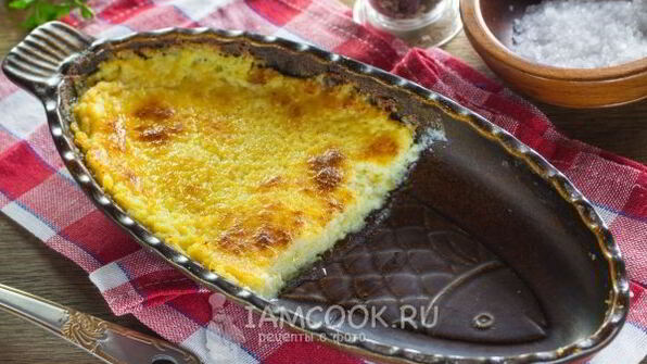 суфле из камбалы