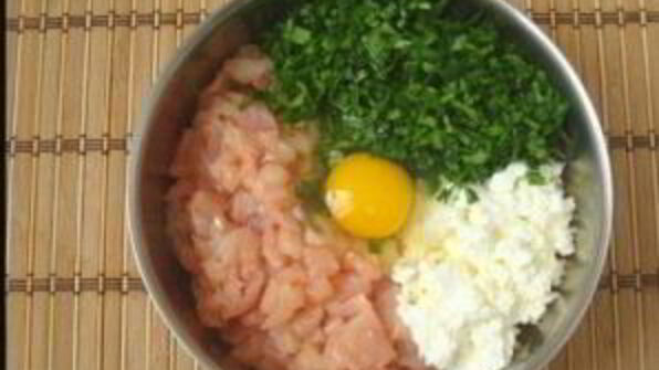 суфле из курицы с творогом