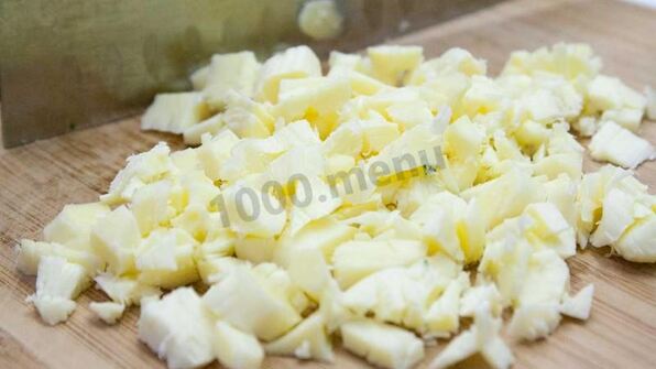 суфле из мягкого сыра