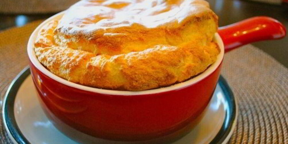 Рецепт суфле из яблок и творога