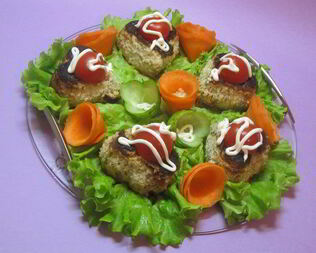 Суфле рыбное с капустой