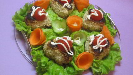 Суфле рыбное с капустой