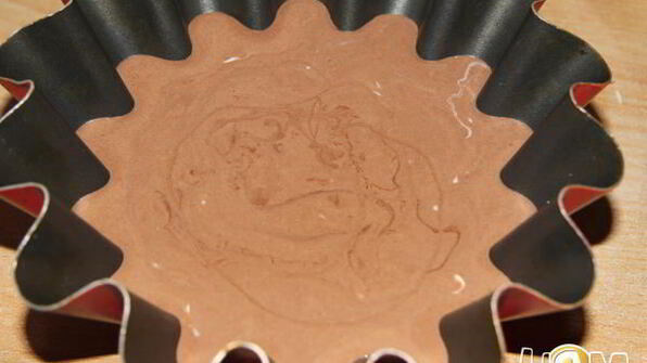 суфле творожно-банановое с шоколадом