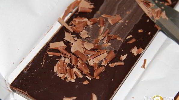 суфле творожно-банановое с шоколадом