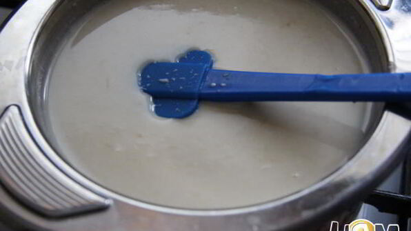 суфле творожно-банановое с шоколадом