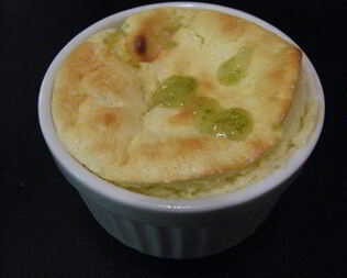 Творожное суфле с лаймом