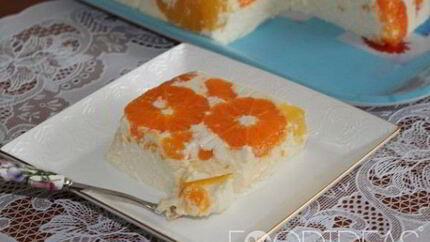 Творожное суфле с желатином