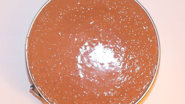 яблочно-шоколадный торт-суфле