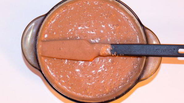 яблочно-шоколадный торт-суфле