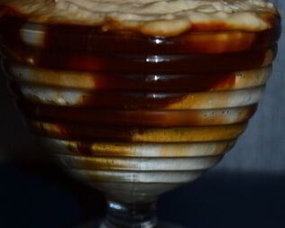 Карамельный десерт по мотивам тирамису