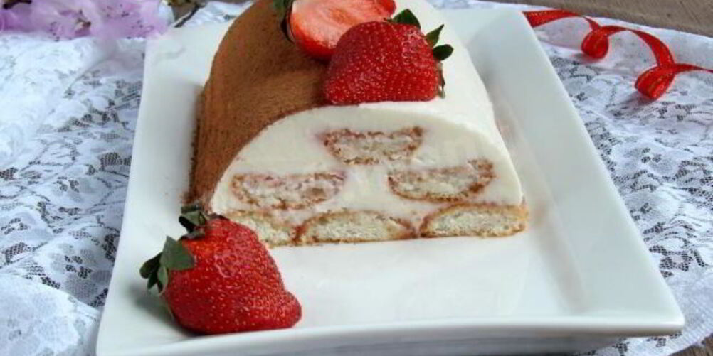 Рецепт клубничного тирамису с маскарпоне