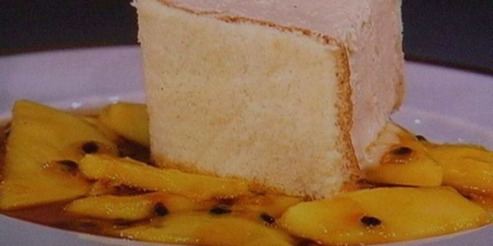 Рецепт парфе-тирамису с персиковым соусом