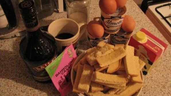 тирамису с бисквитом