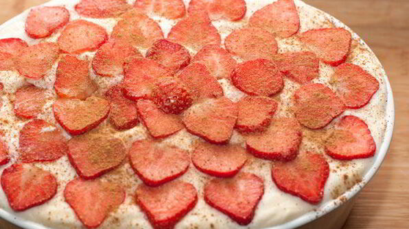 тирамису с клубникой