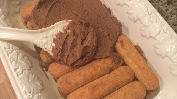 тирамису с нутеллой без яиц